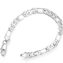 Figaro Chain Bracelet for Woman Man