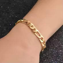 Figaro Chain Bracelet for Woman Man